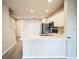 Modern kitchen with white cabinets and quartz countertops at 10157 Bessemer Pond Ct, Riverview, FL 33578