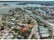 Wide aerial showcasing waterfront home location at 13225 2Nd E St, Madeira Beach, FL 33708