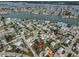 Aerial view of the property and surrounding area at 13225 2Nd E St, Madeira Beach, FL 33708
