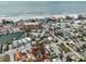 Aerial view showing home's location near the beach at 13225 2Nd E St, Madeira Beach, FL 33708