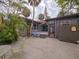 Backyard patio with table and chairs at 13225 2Nd E St, Madeira Beach, FL 33708