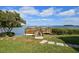 Private dock with seating area overlooking the water at 1515 Pinellas Bayway S # 70, Tierra Verde, FL 33715