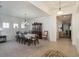 Formal dining room featuring a large table and a china cabinet at 315 19Th Nw St, Ruskin, FL 33570