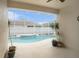 Screened pool area with patio and plants at 315 19Th Nw St, Ruskin, FL 33570