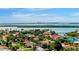 Aerial view of homes, bridge and bay at 4900 Brittany S Dr # 1512, St Petersburg, FL 33715