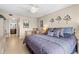 Spacious bedroom with a king-size bed and ensuite bathroom at 4900 Brittany S Dr # 1512, St Petersburg, FL 33715