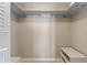 Spacious walk-in closet with built-in shelving at 4900 Brittany S Dr # 1512, St Petersburg, FL 33715
