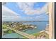 Panoramic view of waterfront homes and bay at 4900 Brittany S Dr # 1512, St Petersburg, FL 33715