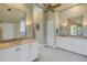 Double vanity bathroom with plenty of counter space at 7172 Dr Martin Luther King Jr S St, St Petersburg, FL 33705