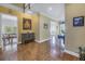 Bright entryway with hardwood floors and views to other rooms at 7172 Dr Martin Luther King Jr S St, St Petersburg, FL 33705