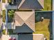Aerial view of house and surrounding neighborhood at 8506 Hunters Fork Loop, Ruskin, FL 33573