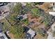 Aerial view showing property boundaries and surrounding homes at 8537 Cameo Dr, New Port Richey, FL 34654