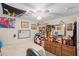 Bright bedroom with a double bed and ample closet space at 8537 Cameo Dr, New Port Richey, FL 34654