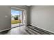 Spacious dining area with sliding glass doors and backyard access at 1107 Seminole Sky Dr, Ruskin, FL 33570