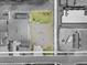 Aerial view showing house and yard's location in the community at 12854 Boggy Creek Dr, Riverview, FL 33579