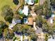Bird's eye view of the property and surrounding area at 2781 Westchester Dr S, Clearwater, FL 33761