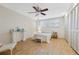 Spacious bedroom with hardwood floors and ample closet space at 2781 Westchester Dr S, Clearwater, FL 33761