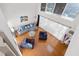 High-ceilinged living room with hardwood floors and large windows at 2781 Westchester Dr S, Clearwater, FL 33761