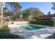 Inviting swimming pool with ample deck space at 2781 Westchester Dr S, Clearwater, FL 33761