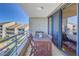 Relaxing balcony with table and chairs, offering a view at 2795 Kipps Colony S Dr # 305, St Petersburg, FL 33707