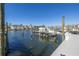 Private boat dock with multiple slips and water access at 2795 Kipps Colony S Dr # 305, St Petersburg, FL 33707