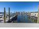 Community dock offering scenic waterfront views at 2795 Kipps Colony S Dr # 305, St Petersburg, FL 33707