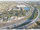 Aerial view of property showing surrounding area and neighborhood at 4918 Woodland Dr, St Petersburg, FL 33708