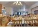 Casual dining area with a table and chairs at 4918 Woodland Dr, St Petersburg, FL 33708