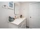 Modern bathroom vanity with white countertop at 494 Boca Ciega Point N Blvd, St Petersburg, FL 33708