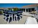 Enjoy dining al fresco on this large patio deck at 494 Boca Ciega Point N Blvd, St Petersburg, FL 33708