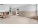 Renovation in progress, showcasing a kitchen area ready for new appliances and cabinetry at 6702 Sandra Dr, Port Richey, FL 34668