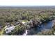 Aerial view of waterfront property with multiple buildings at 7226 Alafia Ridge Loop, Riverview, FL 33569