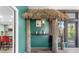 Tiki bar in the sunroom at 7226 Alafia Ridge Loop, Riverview, FL 33569