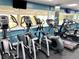 Fitness center with ellipticals and treadmills at 880 Mandalay Ave # N102, Clearwater, FL 33767