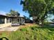 Large backyard with hot tub and lake view at 1632 28Th S Ave, St Petersburg, FL 33712