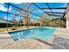 Screened pool with paver deck at 1702 Horseshoe Dr, Plant City, FL 33566
