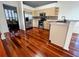 Modern kitchen featuring stainless steel appliances, sleek countertops, and ample cabinet space at 19809 Wyndham Lakes Dr, Odessa, FL 33556