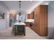 Modern kitchen with island and stainless steel appliances at 2550 1St N Ave, St Petersburg, FL 33713