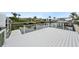 Private boat dock features a convenient boat lift at 3939 Venetian Way, Tampa, FL 33634
