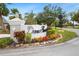 Entrance sign for Dana Shores community at 3939 Venetian Way, Tampa, FL 33634