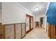 Home entry with double doors and ongoing renovations at 3939 Venetian Way, Tampa, FL 33634