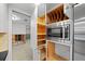 Kitchen with built in microwave and ample storage at 3939 Venetian Way, Tampa, FL 33634