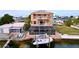 Waterfront home with private pool and boat lift. Stunning views! at 4178 Des Prez Ct, Hernando Beach, FL 34607