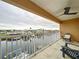 Relaxing balcony overlooking waterfront with amazing water views at 4178 Des Prez Ct, Hernando Beach, FL 34607