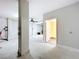 Bright and clean garage with access to other areas of the home at 4178 Des Prez Ct, Hernando Beach, FL 34607