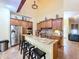 Modern kitchen featuring granite counters and stainless steel appliances at 4178 Des Prez Ct, Hernando Beach, FL 34607
