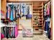 Large walk-in closet with ample shelving and hanging space at 4178 Des Prez Ct, Hernando Beach, FL 34607