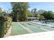 Well-maintained shuffleboard courts near the pool at 4215 E Bay Dr # 1702A, Clearwater, FL 33764