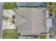 Overhead view of house and backyard at 8 Citrus Dr, Palm Harbor, FL 34684
