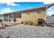 Spacious backyard with patio, grill, and canal access at 8 Citrus Dr, Palm Harbor, FL 34684